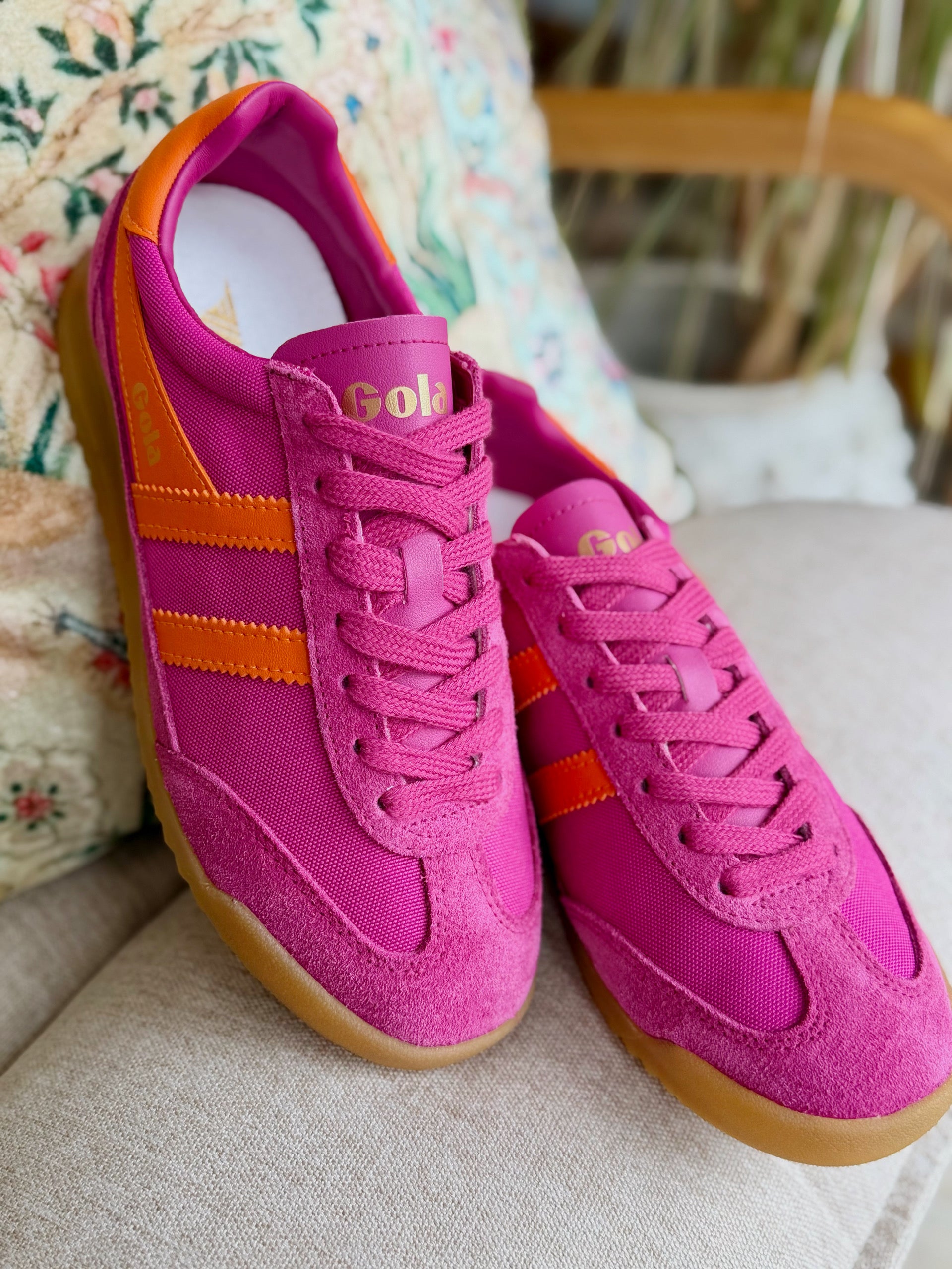 Golgo　羽釜 Gola Tornado Sneakers - Fushia – Bungalow 123