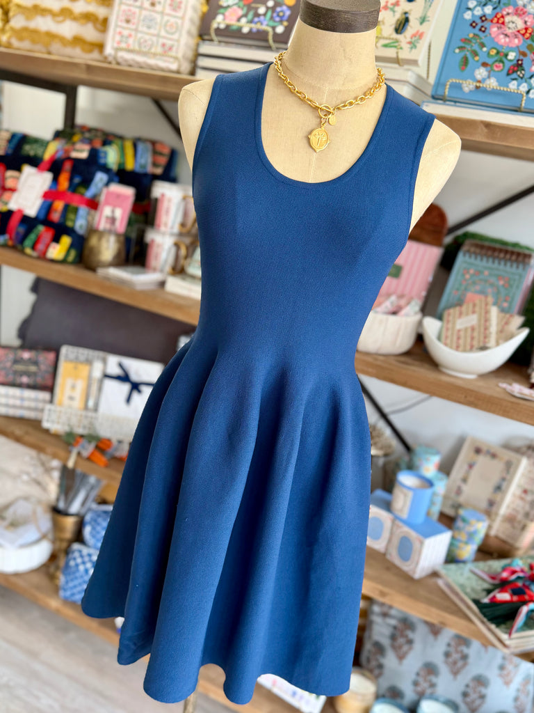blue bungalow dresses Love & Lust Blue Floral Mini Dress - US 10 main image 1