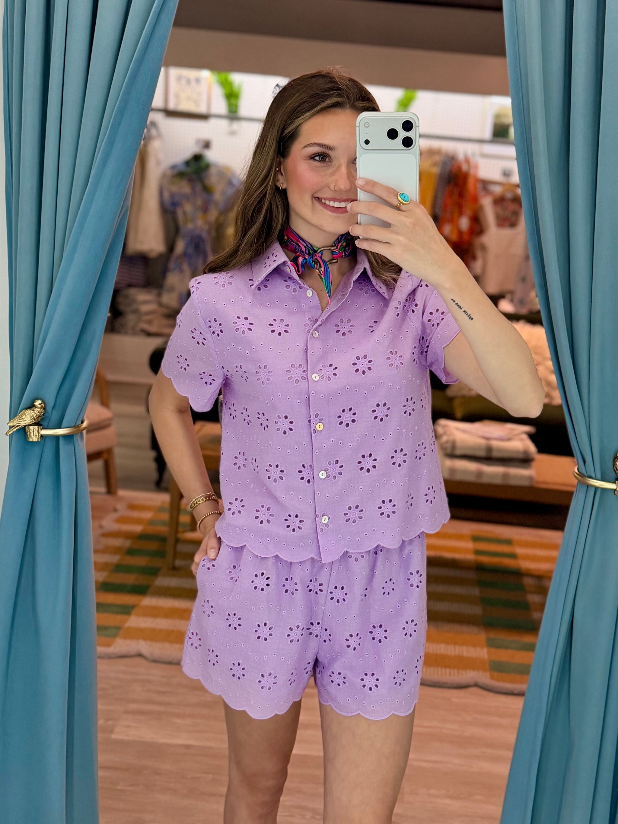 Lavender Shorts – Bungalow 123