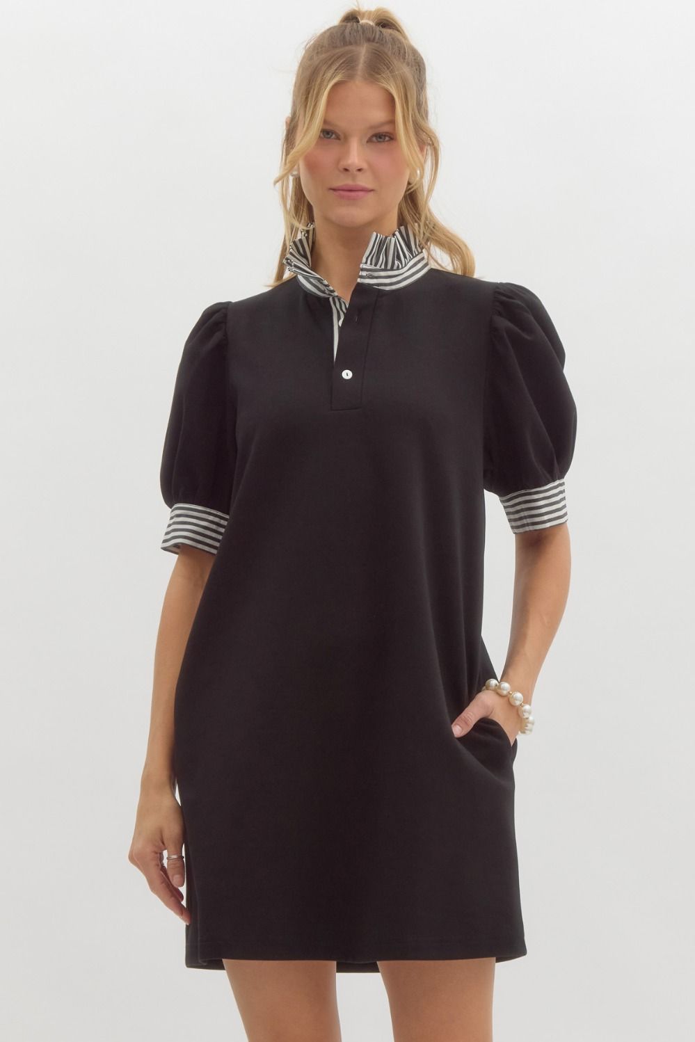 Crispin Dress - Asst. Colors Bungalow 123 Crispin Dress - Asst. Colors Bungalow 123